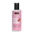 Bottle of Divine Nectars Body Glide Strawberry Dreams flavored body glide 5 fl oz size on a white background