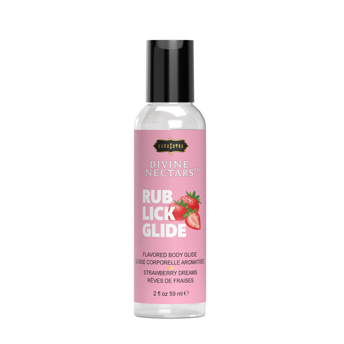 A picture of Strawberry Divine Nectars flavored body glide in 2oz size