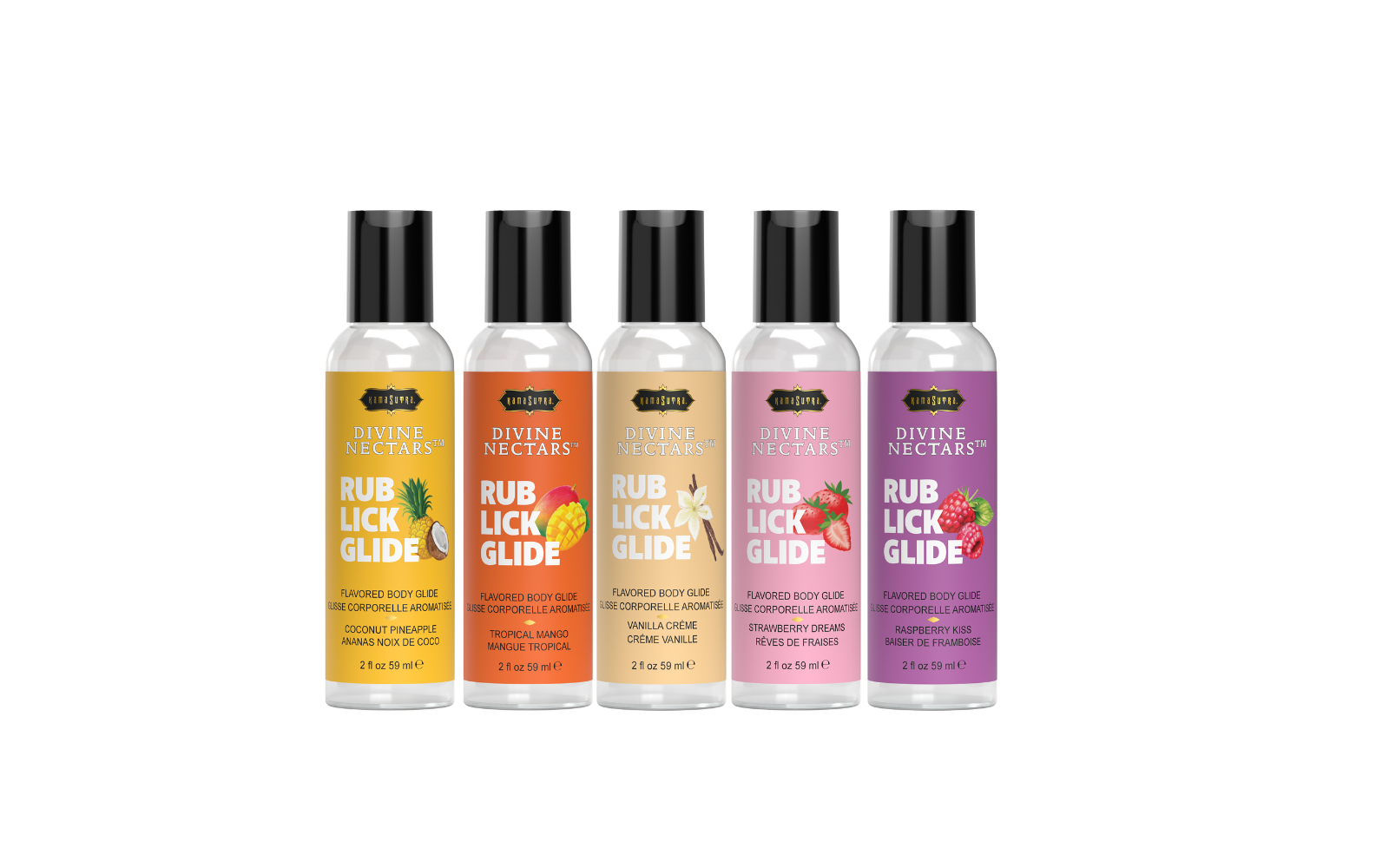 Divine Nectars Flavored Body Glide | Kama Sutra KS Company Divine Nectars Flavored Body Glide | Kama Sutra KS Company