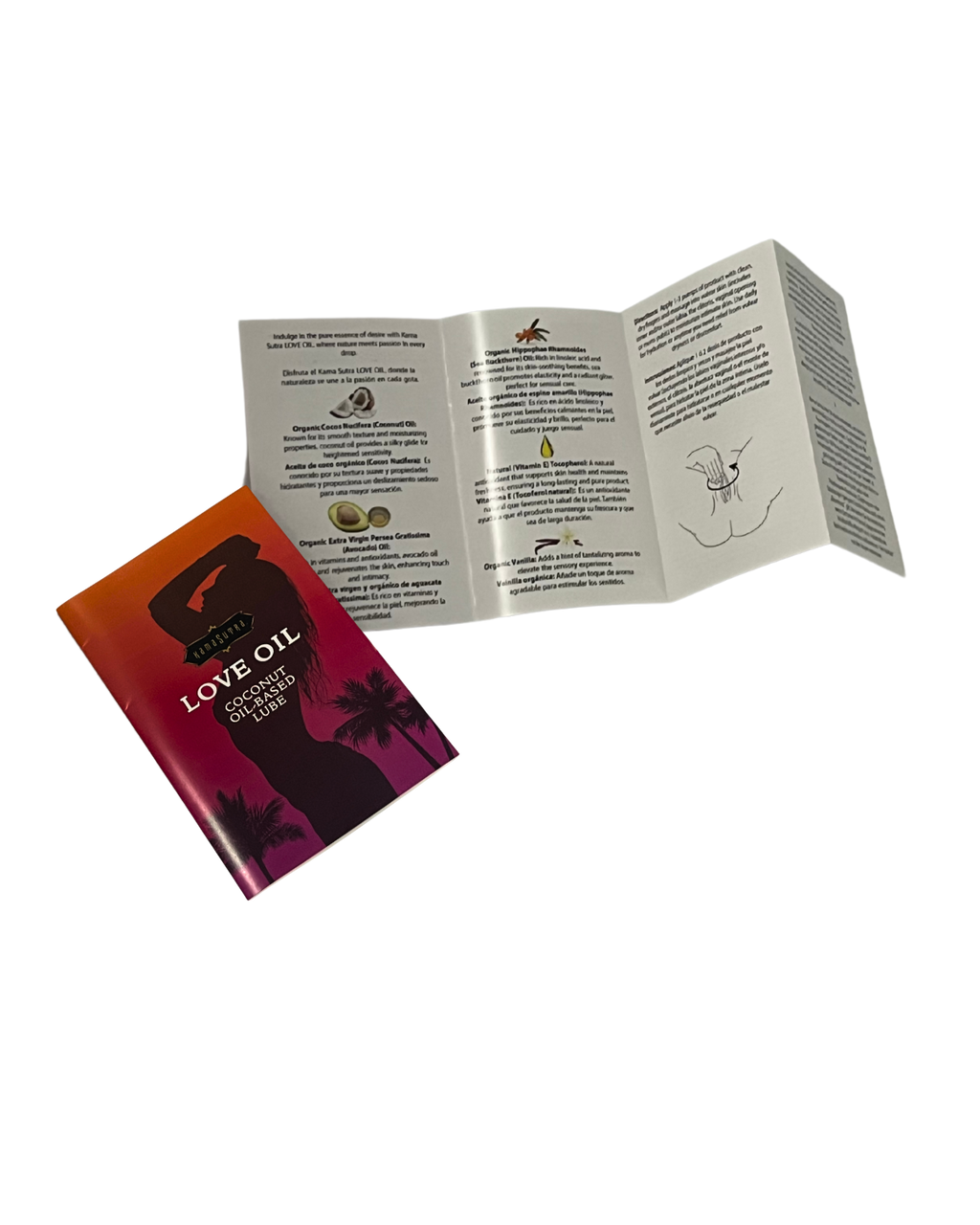 a photo showing the included product insert