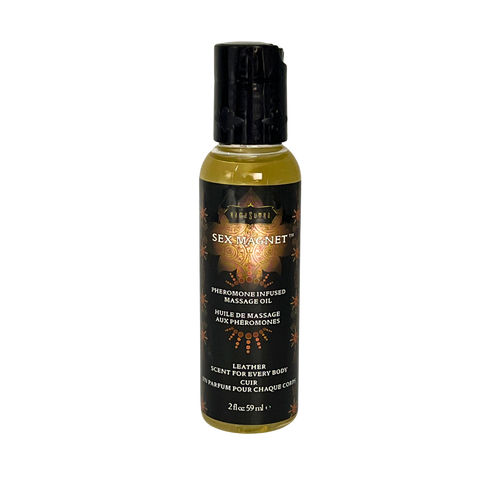 SEX MAGNET™ Leather Pheromone Massage Oil 2 fl oz
