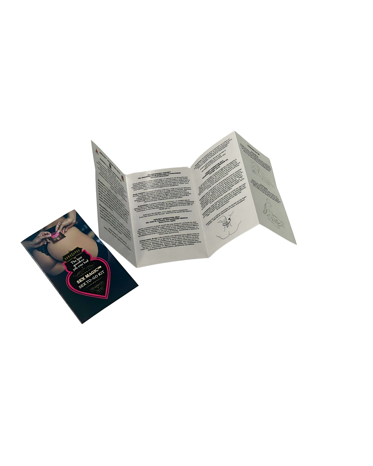 A photo of the product insert.