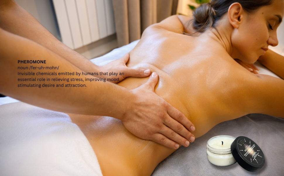 SEX MAGNET™ Vanilla Amber Pheromone Massage Candle