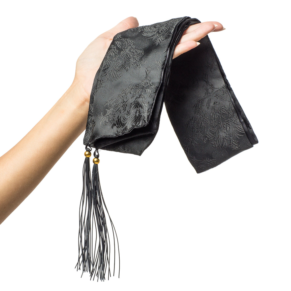 Blindfold with Sensations Tassels - The Kama Sutra Company