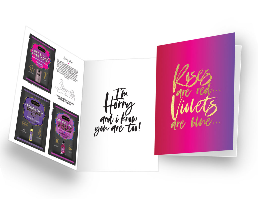 Roses Are Red, Violets Are Blue...I'm Horny, And I Know You Are Too! - The Kama Sutra Company