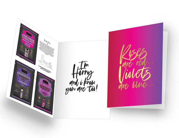 Roses Are Red, Violets Are Blue...I'm Horny, And I Know You Are Too! - The Kama Sutra Company