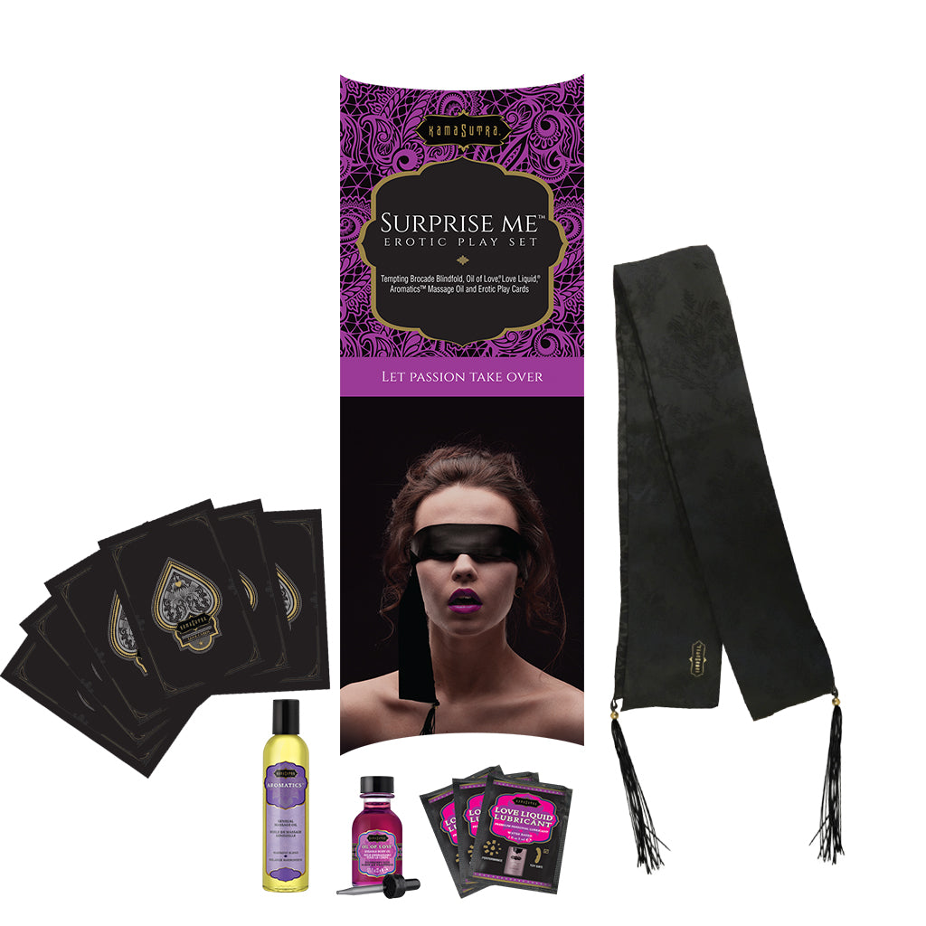 Kit erotico per coppia Kamasutra 7pz