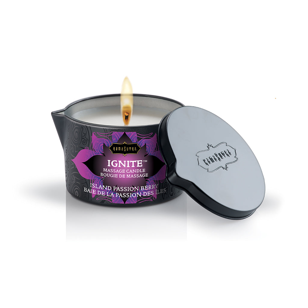 Ignite Massage Oil Candle - The Kama Sutra Company